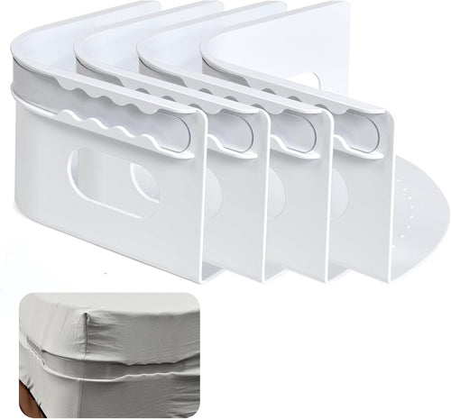 Bed Lock Anti-Slip Bedsheet Grippers- Pack of 4