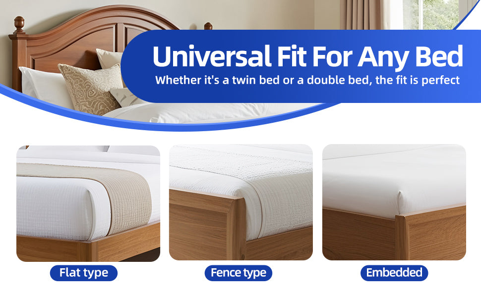 Bed Lock Anti-Slip Bedsheet Grippers- Pack of 4